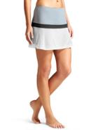 Athleta Womens Upbeat Skort Size L - Black/white