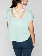 Athleta Womens Organic Daily Tee Ballerina Blue Size 2x