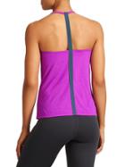 Athleta Womens Uppercut Tank Size M - Jazzy Purple Heather/iron Blue