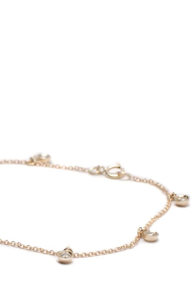 Diamond Droplet Bracelet