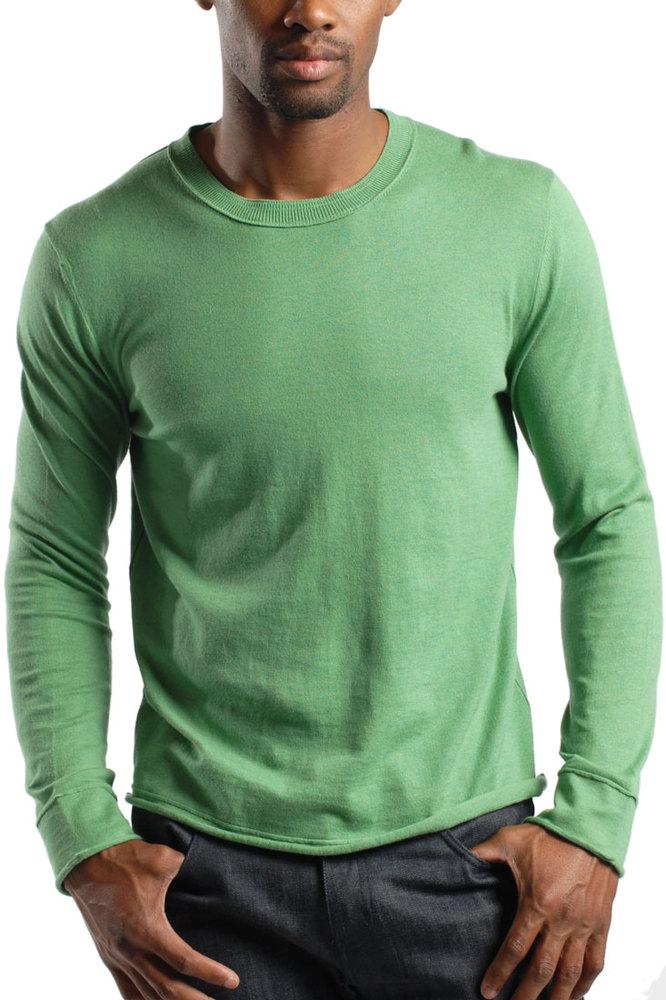 Cashmere Blend Crewneck In Clover