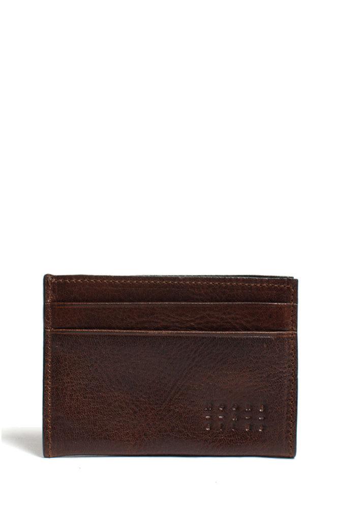 Leather License Wallet In Mad Dog