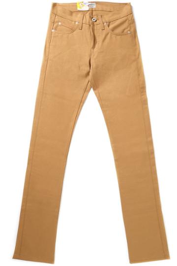 Skinny Guy Selvedge Duck In Khaki