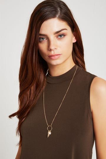 Bcbgeneration Blessed Long Necklace - Gold