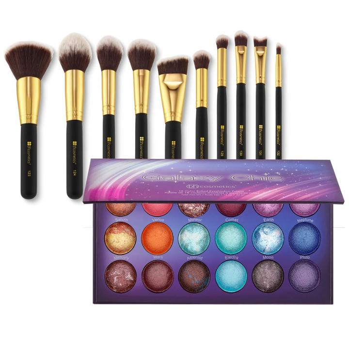 Bh Cosmetics Haul: Galaxy Chic Palette + Sculpt & Blend 2 Brush Set