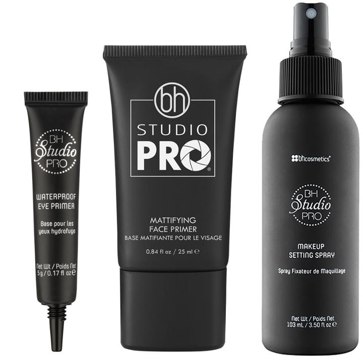 Bh Cosmetics Haul: Studio Pro Waterproof Eye Primer + Studio Pro Mattifying Face Primer + Studio Pro Makeup Setting Spray
