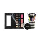 Bh Cosmetics Daily Deal - 10 Pc Pop Art Brush Set + Silver Strike Eye & Cheek Palette