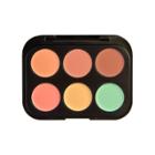 Bh Cosmetics 6 Color Concealer & Corrector Palette - Light