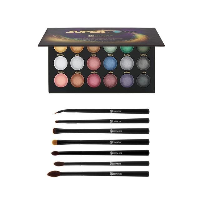 Bh Cosmetics 48 Hour Haul - Supernova Eyeshadow Palette + Smokey Brush Set
