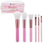 Bh Cosmetics Mini Pink Perfection - 6 Piece Brush Set