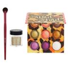 Bh Cosmetics Haul: Wild Child Baked Palette + Smokey Gold Glitter + Eye Fan Brush 4