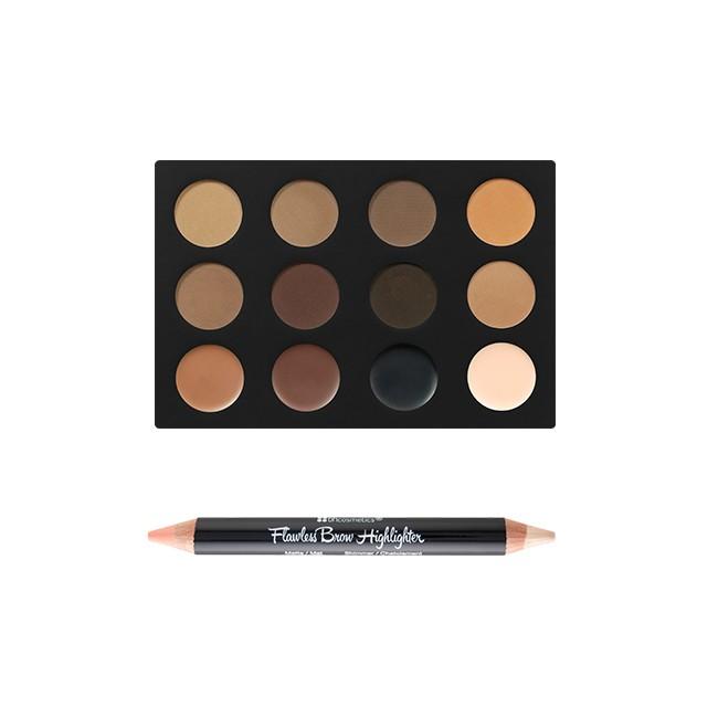 Bh Cosmetics 48-hour Haul - Studio Pro Ultimate Brow Palette + Flawless Brow Highlighter