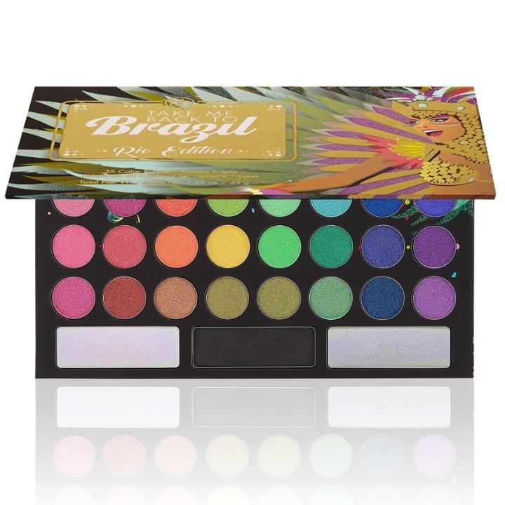 Bh Cosmetics Take Me Back To Brazil: Rio Edition - 35 Color Shadow Palette
