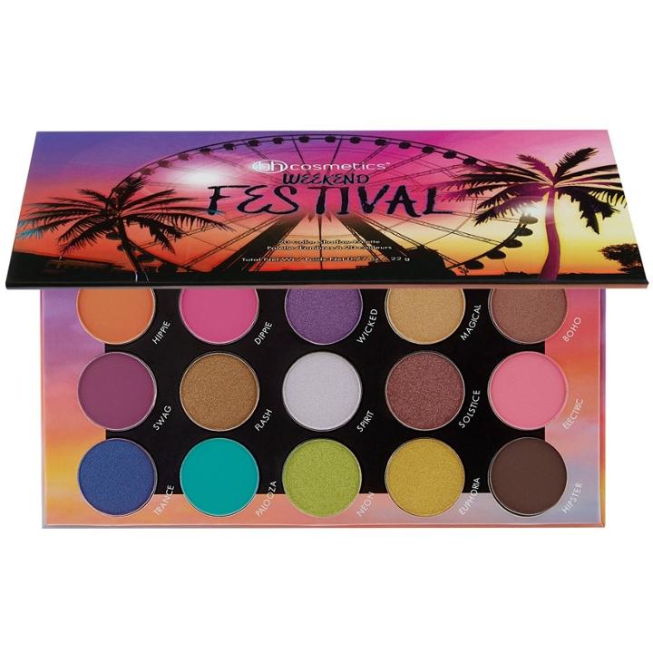 Bh Cosmetics Weekend Festival - 20 Color Shadow Palette
