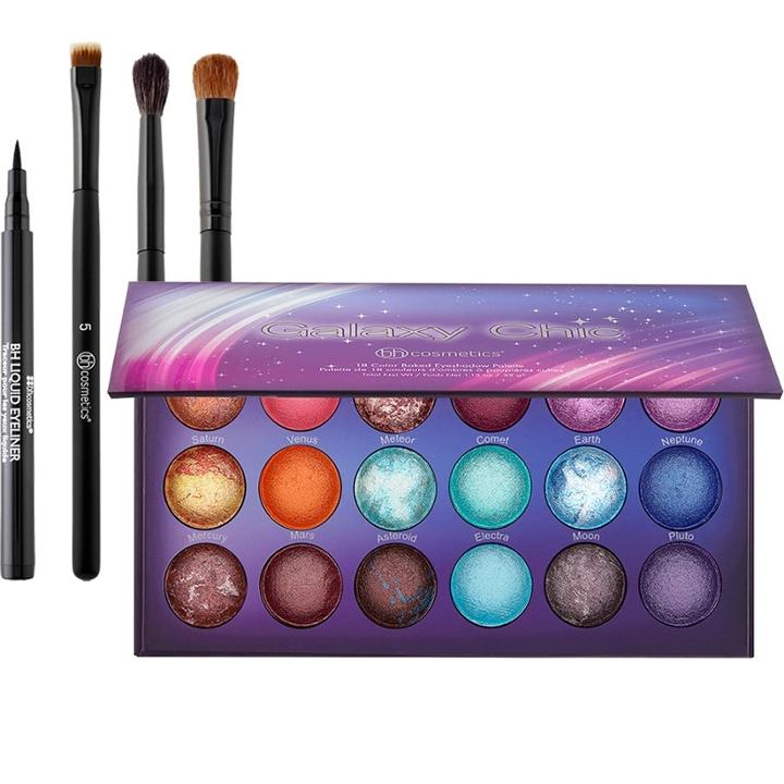 Bh Cosmetics Haul: Galaxy Chic Palette + Blending Eye Trio Brush Set + Eyeliner
