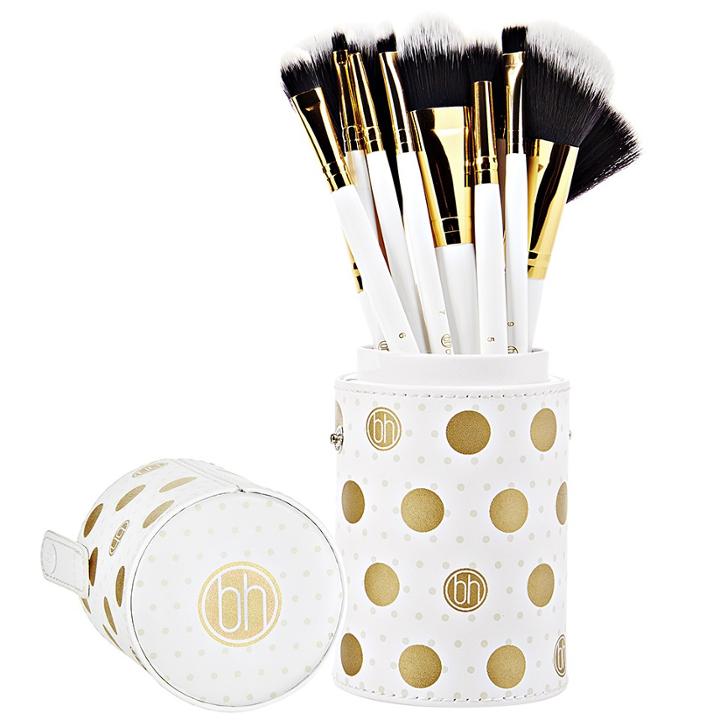 Bh Cosmetics Dot Collection - 11 Piece Brush Set White