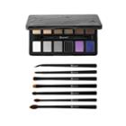 Bh Cosmetics Daily Deal - Nude Rose Night Fall 12 Color Eyeshadow Palette + Smokey Eye Essential - 7 Piece Brush Set