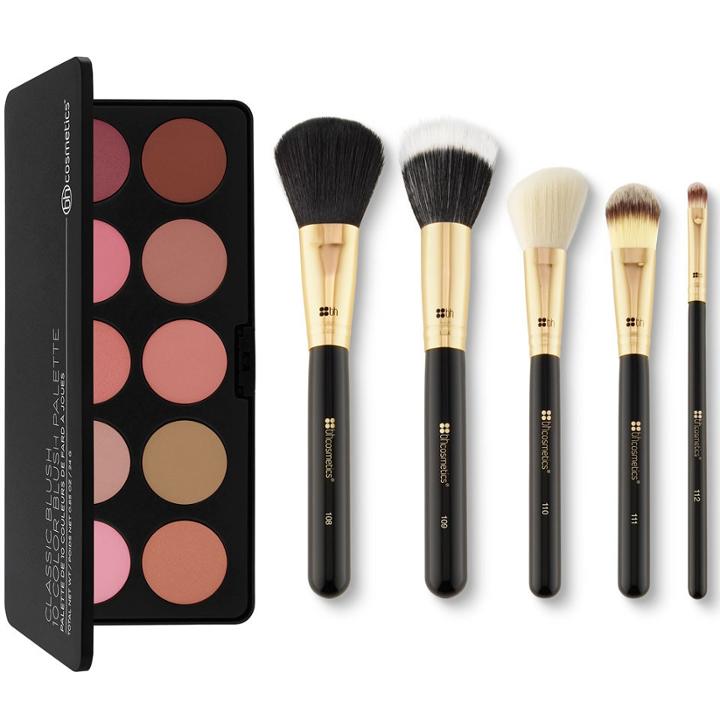 Bh Cosmetics Haul: Classic Blush Palette + Face Essentials Brush Set