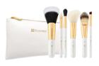 Bh Cosmetics Bright White - 6 Piece Brush Set With Cosmetic Bag