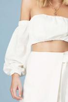 Finders Keepers Finders Keepers Instinct Long Sleeve Top Ivoryxs,s,m,l