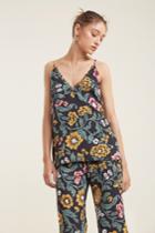 C/meo Collective C/meo Collective Immerse Top Black Floralxs,l