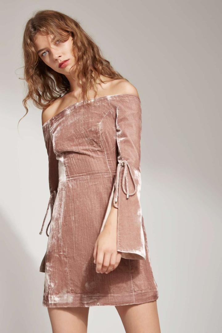 C/meo Collective C/meo Collective Summer Mist Dress Dusk Velvet