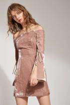 C/meo Collective C/meo Collective Summer Mist Dress Dusk Velvet