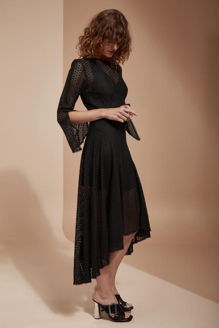 C/meo Collective Aspire Long Sleeve Dress Black