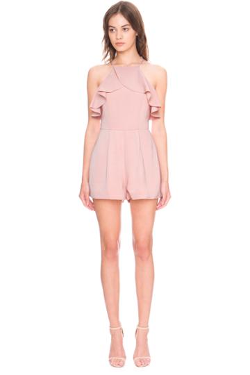 Keepsake Much More Playsuit Peach