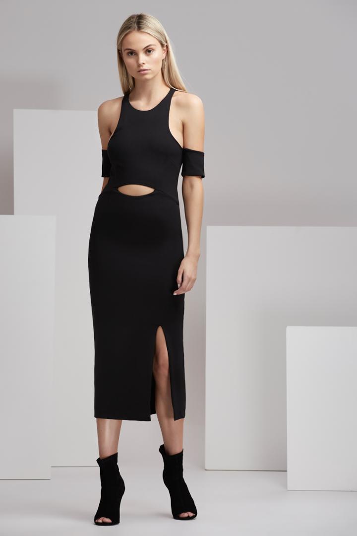 Finders Keepers Leon Dress Black