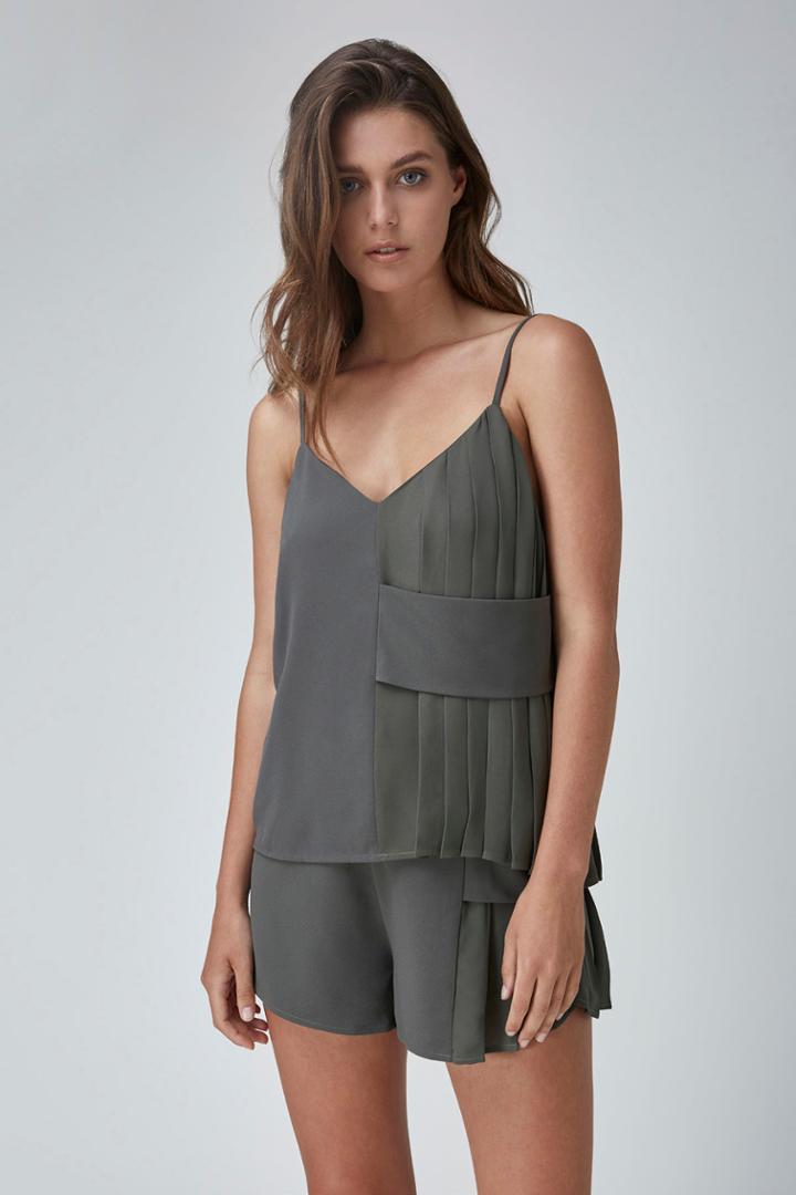 Finders Keepers Finders Keepers Apollo Short Khaki