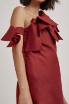 C/meo Collective Sweet Devotion Dress Marsala