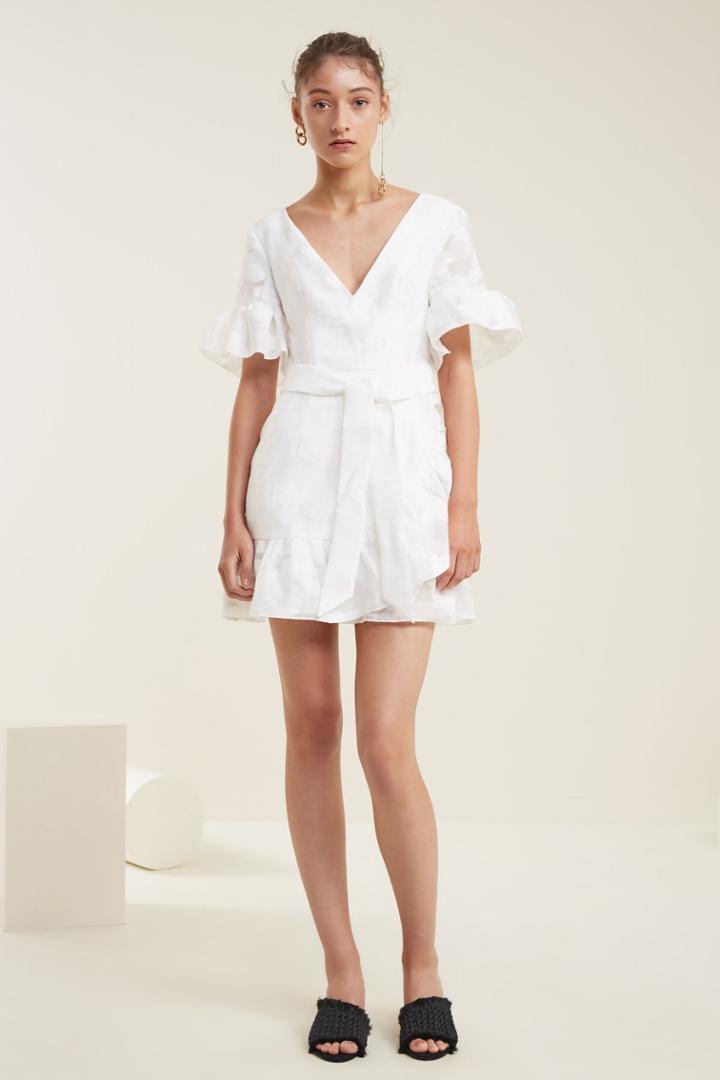 C/meo Collective C/meo Collective Ember Mini Dress Ivoryxs,s,m,l