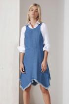 The Fifth The Fifth Deja Vu Dress Washed Blue