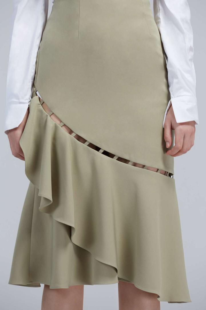 Finders Keepers Solar Skirt Sagexxs, Xs,s,m,l