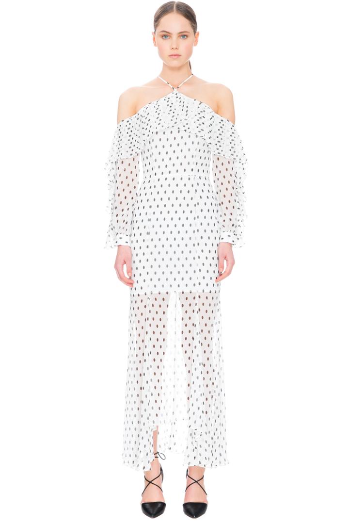 Keepsake Don't Wait Maxi Dress Spot Print Light