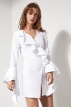 C/meo Collective Still Standing Dress White