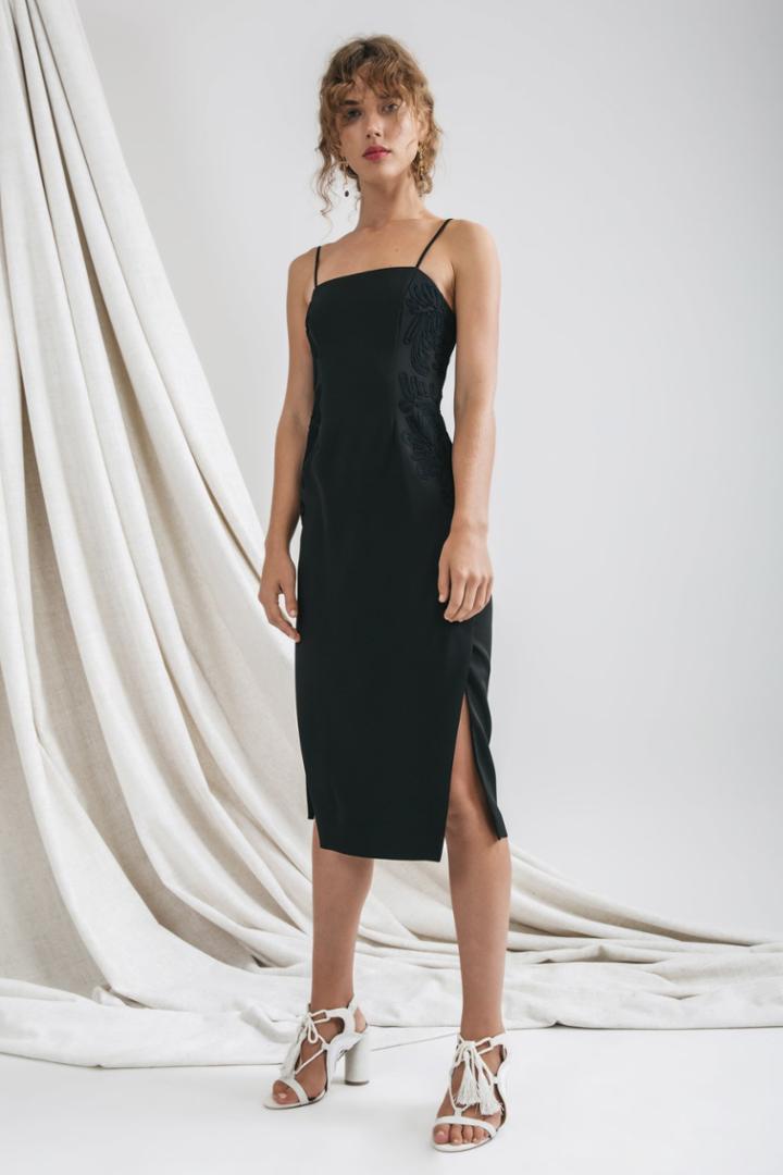 C/meo Collective C/meo Collective Paradise Short Sleeve Dress Black