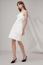 Keepsake Retrograde Mini Dress Ivory