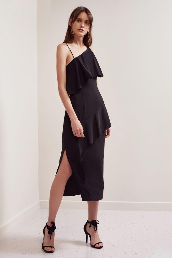 Keepsake Keepsake No Love Midi Dress Blacks,m