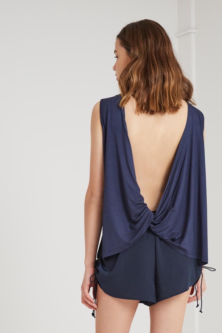The Fifth From This Moment Top Midnight Navy