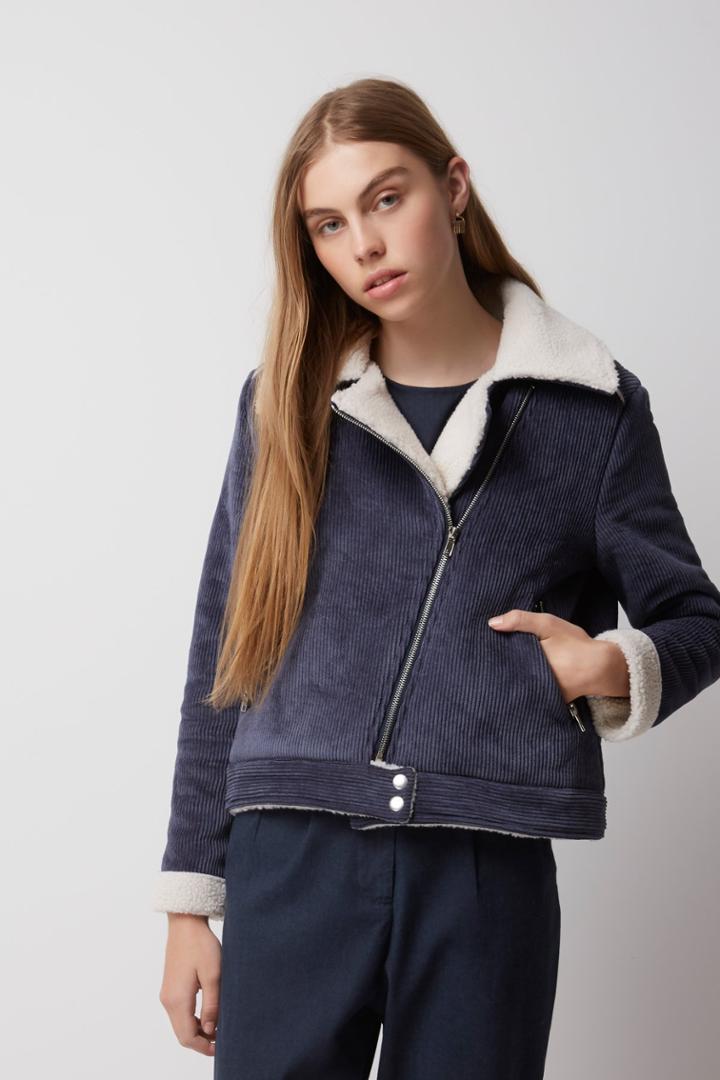 The Fifth The Fifth Two Minds Jacket Washed Navy