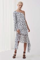 Keepsake Keepsake Overpowered Long Sleeve Top Light Ivy Print