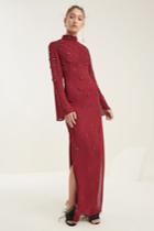 C/meo Collective C/meo Collective Assemble Long Sleeve Gown Ruby