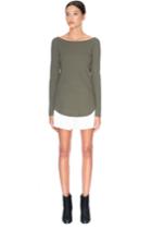 The Fifth Happy Daze Long Sleeve Top Khaki