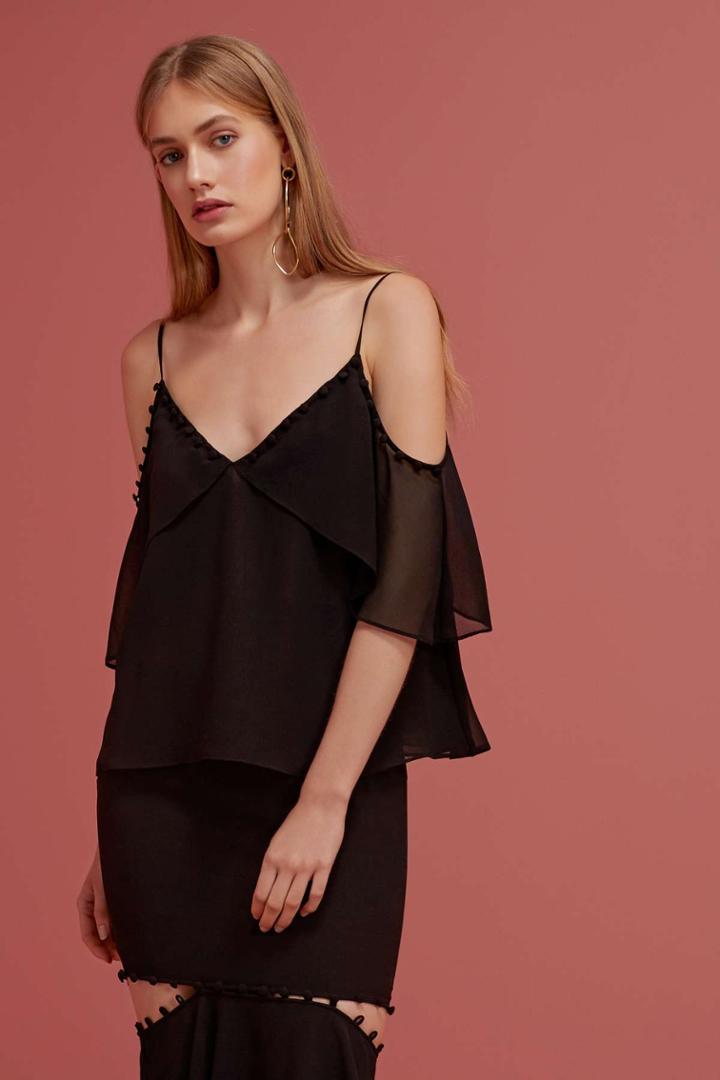 Keepsake Keepsake Morning Rain Top Black