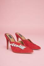 Jaggar Jaggar Myth Jewelled Heel Red35,36,41,37,38,39