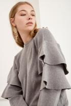 C/meo Collective Never Enough Knit Jumper Grey