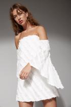 C/meo Collective Recollection Long Sleeve Dress Ivory