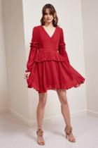 Keepsake Keepsake Skylines Mini Dress Scarlet Redxxs, Xs,s,m,l,xl
